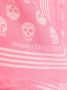 Alexander McQueen Sjaal met logoprint Roze - Thumbnail 2