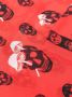 Alexander McQueen Sjaal met print Rood - Thumbnail 3