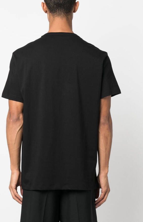 Alexander McQueen T-shirt met print Zwart