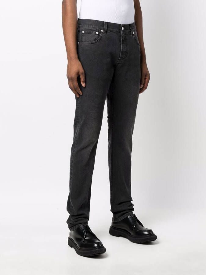 Alexander McQueen Skinny jeans Zwart