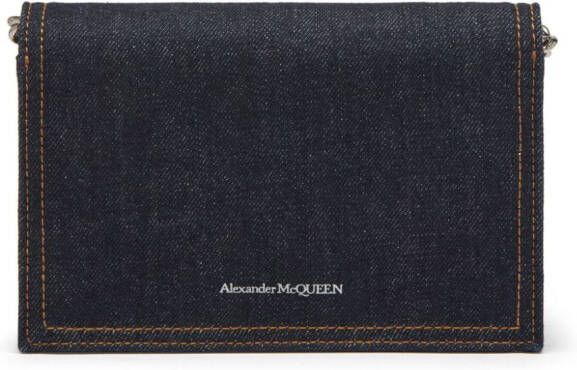 Alexander McQueen Skull kleine boekentas Zwart
