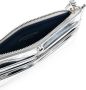 Alexander McQueen Metallic pasjeshouder Zilver - Thumbnail 3