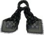 Alexander McQueen Sjaal met doodskopprint Zwart - Thumbnail 3