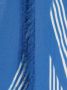 Alexander McQueen Sjaal met doodskopprint Blauw - Thumbnail 3