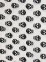 Alexander McQueen Sjaal met doodskopprint Beige - Thumbnail 2