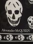 Alexander McQueen Sjaal met doodskopprint Zwart - Thumbnail 3