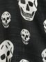 Alexander McQueen Sjaal met doodskopprint Zwart - Thumbnail 3