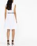 Alexander McQueen Mouwloze mini-jurk Wit - Thumbnail 3