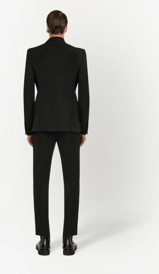 Alexander McQueen Slim-fit broek Zwart