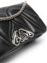 Alexander McQueen The Seal kleine schoudertas Zwart - Thumbnail 4