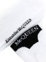 Alexander McQueen Sokken met geborduurd logo Wit - Thumbnail 2