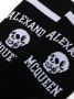 Alexander McQueen Sokken met intarsia logo Zwart - Thumbnail 2