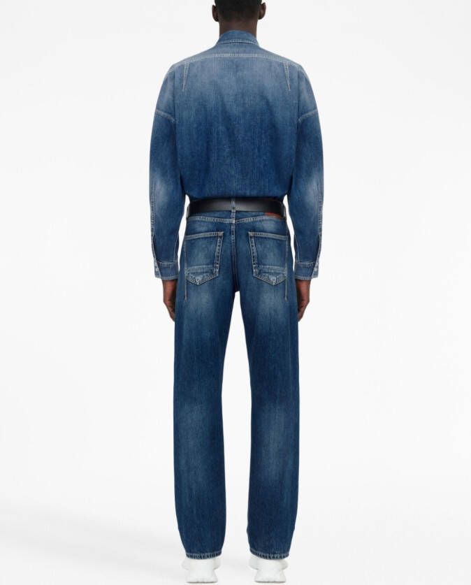 Alexander McQueen Straight broek Blauw