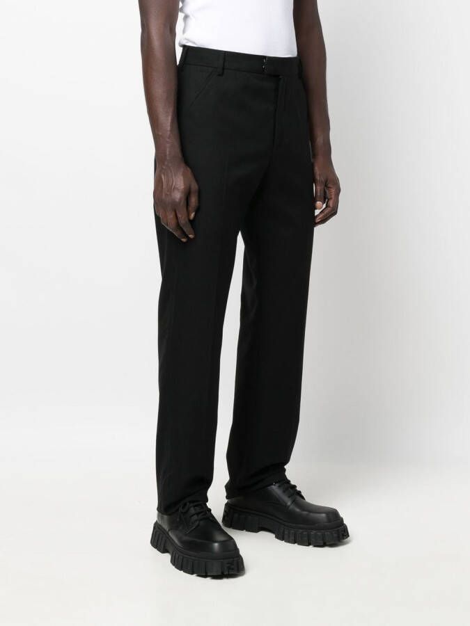 Alexander McQueen Straight broek Zwart