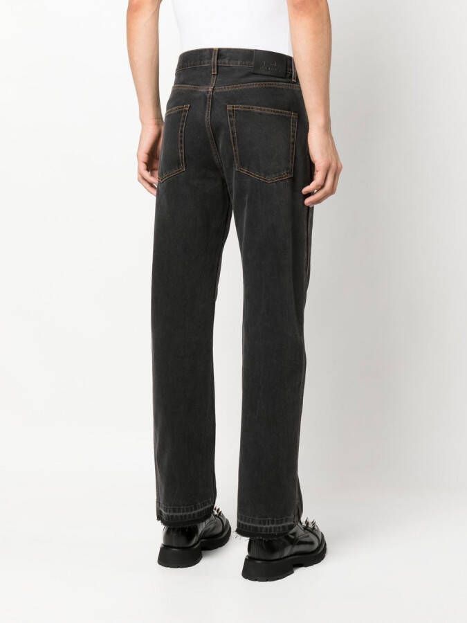 Alexander McQueen Straight jeans Zwart
