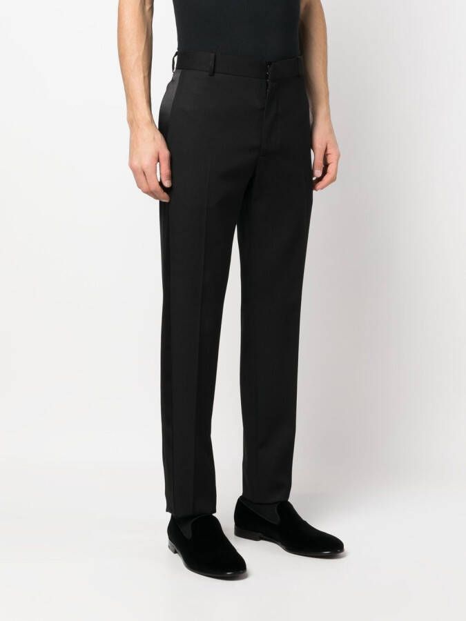 Alexander McQueen Straight pantalon Zwart