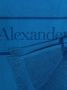 Alexander McQueen Strandlaken met jacquard logo Blauw - Thumbnail 2