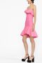 Alexander McQueen Strapless mini-jurk Roze - Thumbnail 3