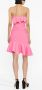 Alexander McQueen Strapless mini-jurk Roze - Thumbnail 4