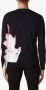 Alexander McQueen Sweater met bloemenprint Zwart - Thumbnail 3