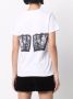 Alexander McQueen T-shirt met bustier print Wit - Thumbnail 4