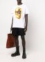 Alexander McQueen T-shirt met doodskopprint Wit - Thumbnail 2