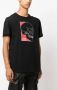 Alexander McQueen T-shirt met doodskopprint Zwart - Thumbnail 3