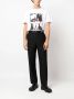 Alexander McQueen T-shirt met fotoprint Wit - Thumbnail 2