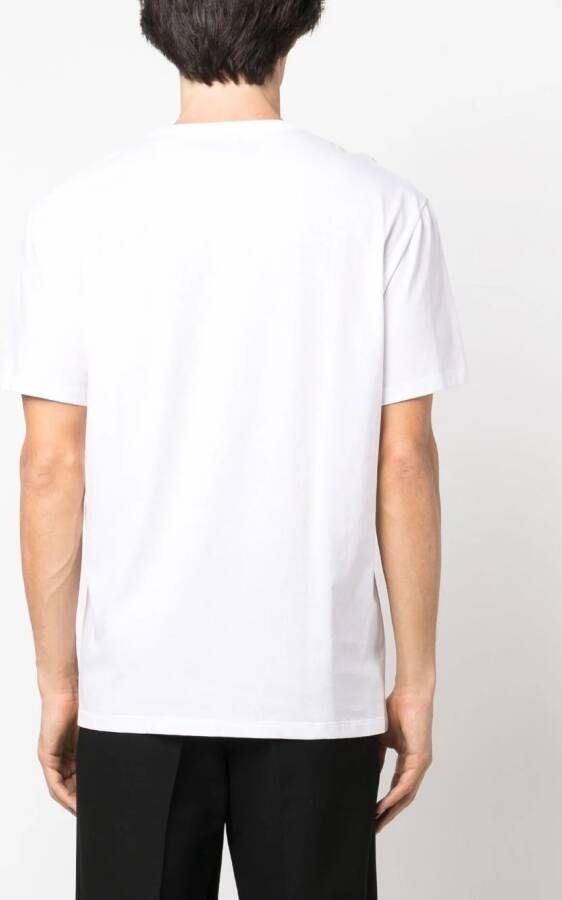 Alexander McQueen T-shirt met fotoprint Wit