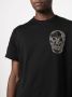 Alexander McQueen T-shirt met geborduurde doodskop Zwart - Thumbnail 5