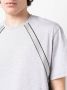 Alexander McQueen T-shirt met logoband Grijs - Thumbnail 5