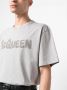Alexander McQueen Katoenen T-shirt met logoprint Grijs - Thumbnail 5