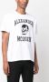 Alexander McQueen T-shirt met logoprint Wit - Thumbnail 3