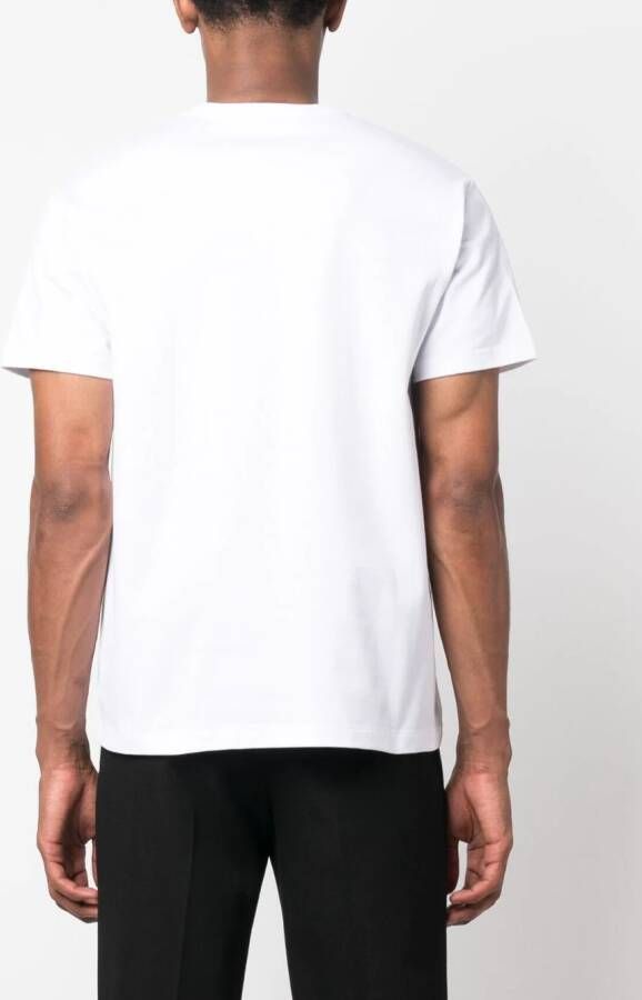 Alexander McQueen T-shirt met logoprint Wit