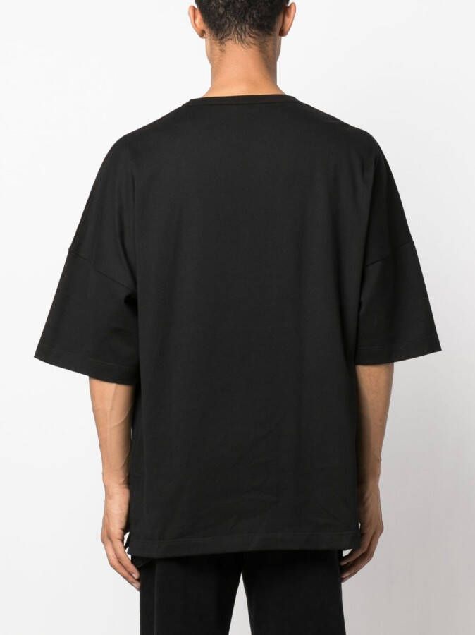 Alexander McQueen T-shirt met logoprint Zwart