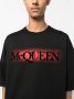 Alexander McQueen T-shirt met logoprint Zwart - Thumbnail 5