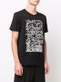 Alexander McQueen T-shirt met logoprint Zwart - Thumbnail 3