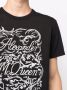 Alexander McQueen T-shirt met logoprint Zwart - Thumbnail 5