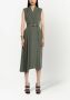 Alexander McQueen Wollen mini-jurk Groen - Thumbnail 2