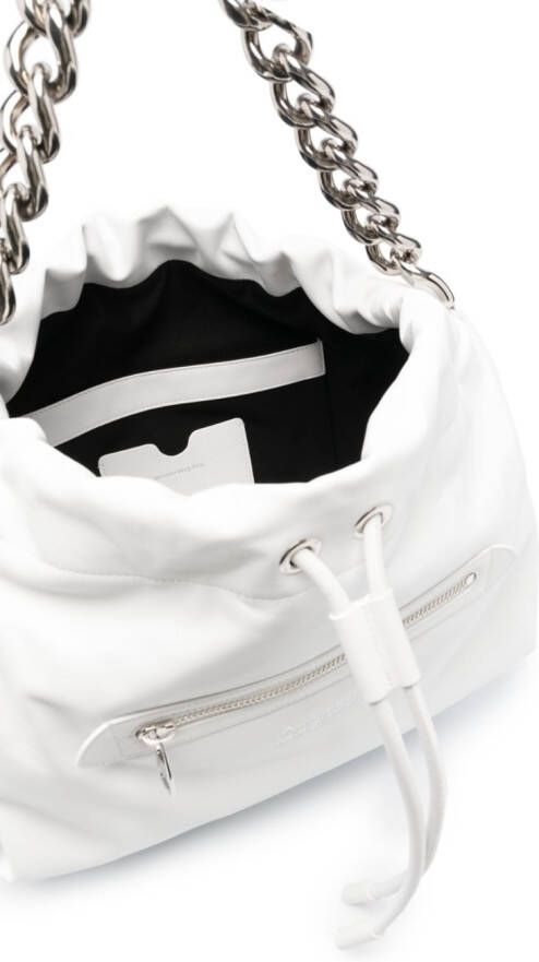 Alexander McQueen The Bundle schoudertas Wit