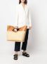 Alexander McQueen The Bow rieten shopper Beige - Thumbnail 2