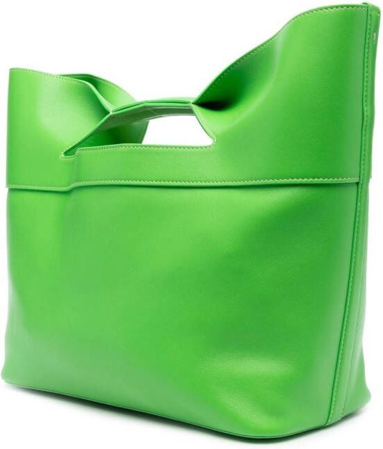 Alexander McQueen The Bow shopper Groen