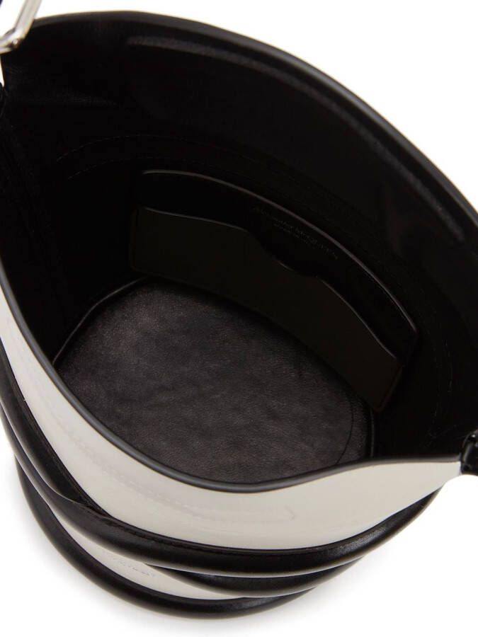 Alexander McQueen The Curve bucket-tas Beige