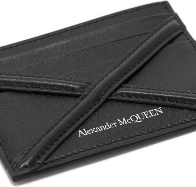 Alexander McQueen The Harness pasjeshouder Zwart