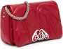 Alexander McQueen The Seal kleine schoudertas Rood - Thumbnail 3