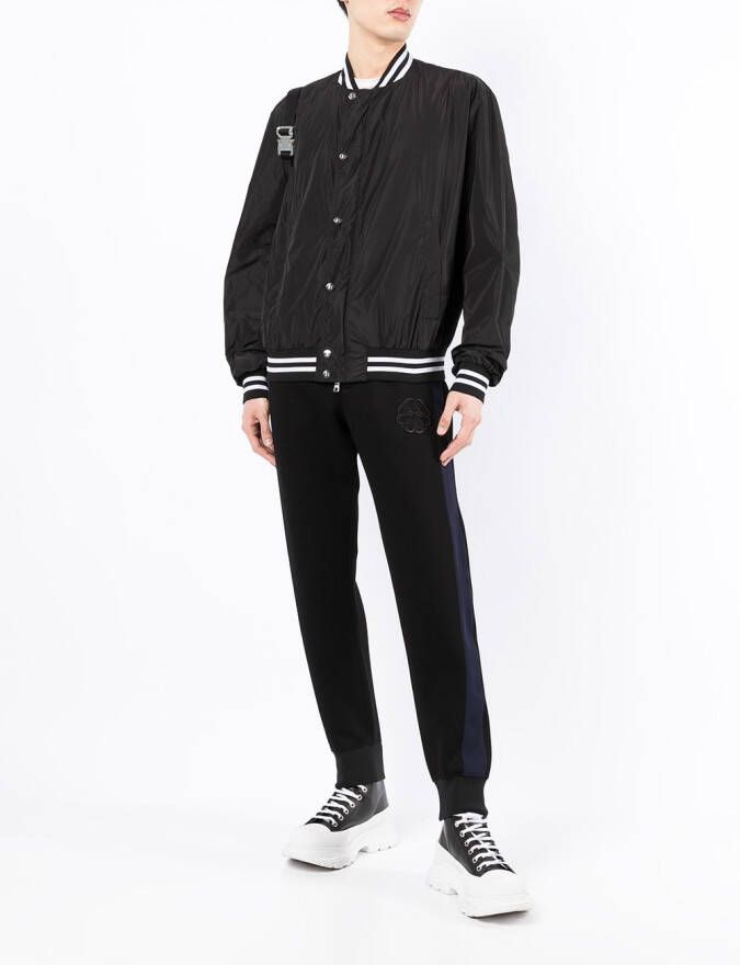 Alexander McQueen Trainingsbroek met logo Zwart