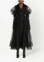 Alexander McQueen Trenchcoat met ceintuur Zwart - Thumbnail 2