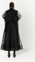 Alexander McQueen Trenchcoat met ceintuur Zwart - Thumbnail 4