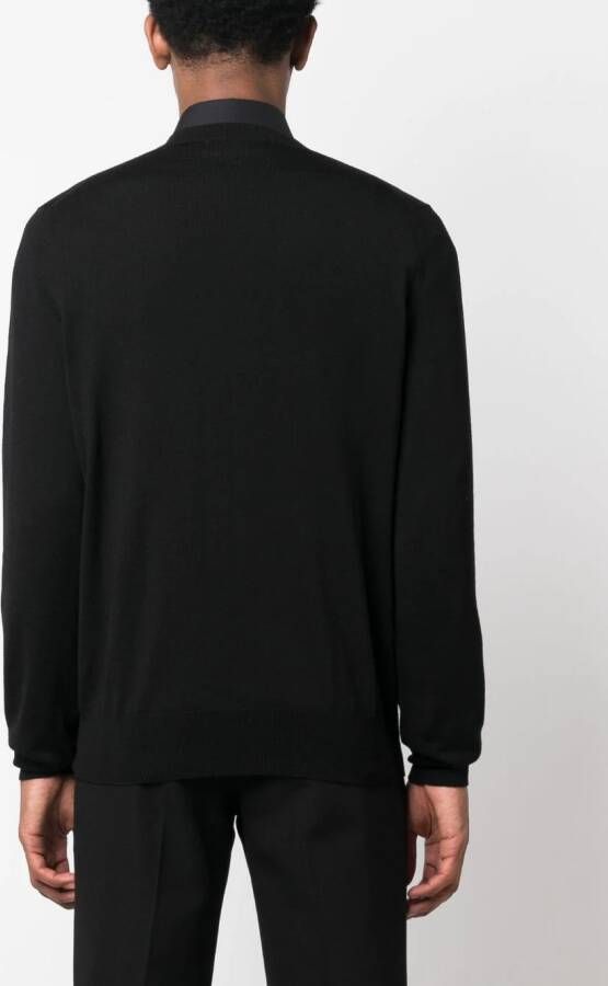 Alexander McQueen Trui met kralen Zwart