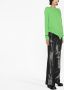 Alexander McQueen Trui met open schouders Groen - Thumbnail 4